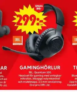 ICA Maxi Jbl headset erbjuda