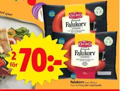 ICA Nära Scan falukorv erbjuda