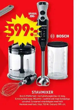 ICA Maxi Bosch stavmixer erbjuda