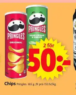 ICA Supermarket Pringles chips erbjuda