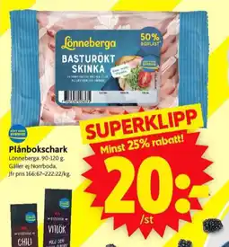 ICA Supermarket Lönneberga skinka erbjuda