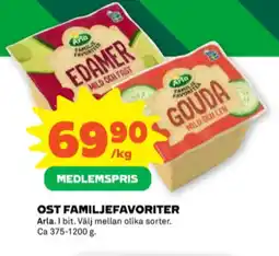 Stora Coop Arla edamer erbjuda