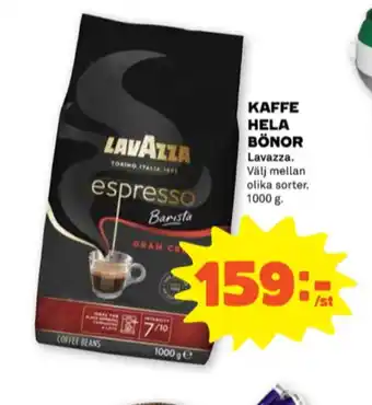Stora Coop Espresso barista kaffebönor erbjuda