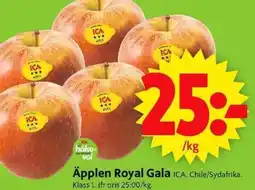 ICA Supermarket Äpplen Royal Gala erbjuda