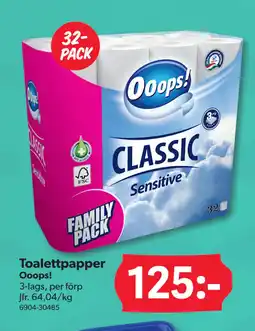 DollarStore Toalettpapper erbjuda