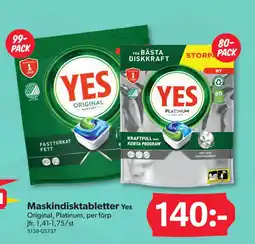 DollarStore Maskindisktabletter erbjuda