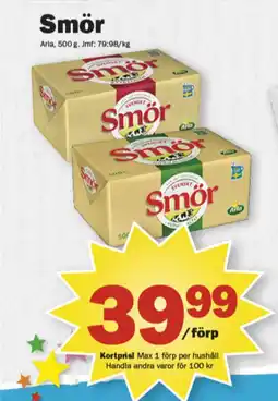 Pekås Svenskt smör erbjuda