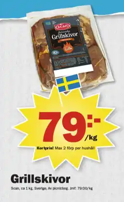 Pekås Scan grillskiva erbjuda