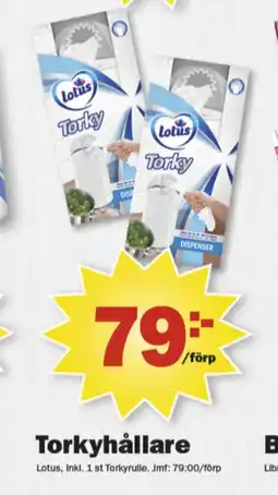 Pekås Torky hushållspappershållare erbjuda