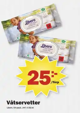 Libero tvättservetter