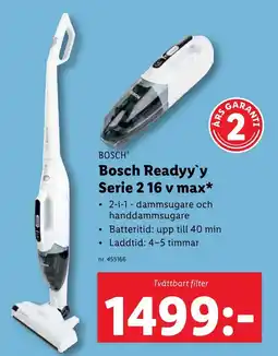 Lidl Bosch Readyy`y Serie 2 16 v max erbjuda