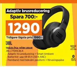Power TRÅDLÖSA HÖRLURAR erbjuda