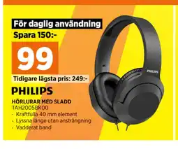 Power HÖRLURAR MED SLADD erbjuda