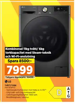 Power TVÄTT/TORK erbjuda