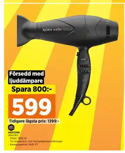 Power HÅRTORK erbjuda
