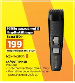 Power SKÄGGTRIMMER erbjuda