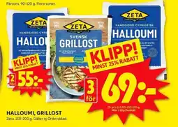 ICA Kvantum HALLOUMI, GRILLOST erbjuda