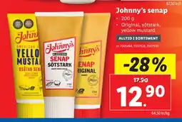 Lidl Johnny’s senap erbjuda