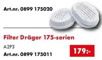 Würth Filter Dräger 175-serien erbjuda