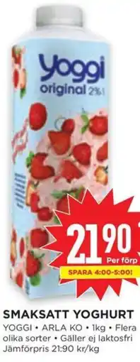 Willys SMAKSATT YOGHURT erbjuda