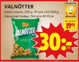 ICA Kvantum VALNÖTTER erbjuda