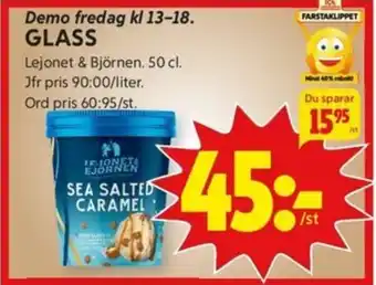 ICA Kvantum GLASS erbjuda