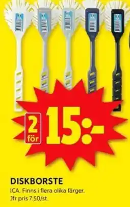 ICA Kvantum DISKBORSTE erbjuda