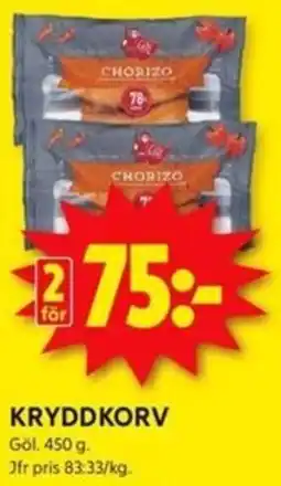 ICA Kvantum KRYDDKORV erbjuda