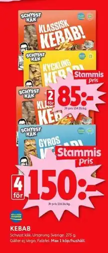 ICA Kvantum KEBAB erbjuda