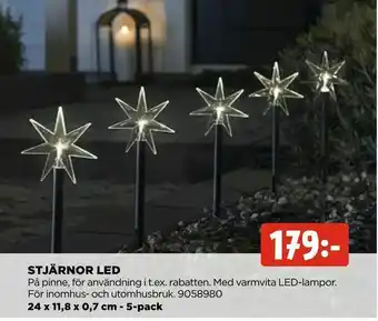 Jem&Fix Stjärnor led erbjuda