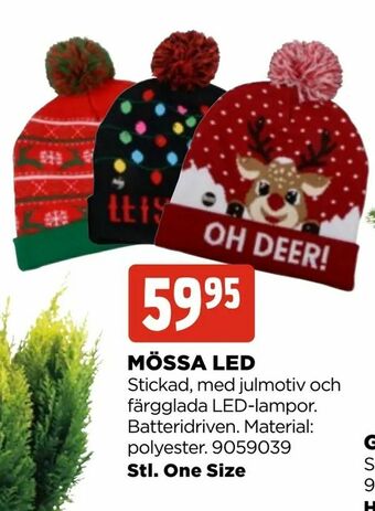 Jem&Fix Mössa led erbjuda