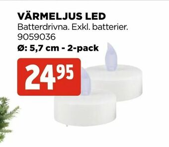 Jem&Fix Värmeljus led erbjuda