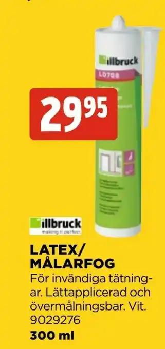 Jem&Fix Latex/ målarfog erbjuda