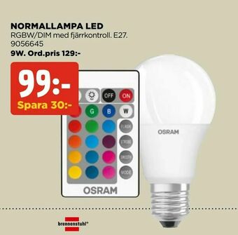 Normallampa led