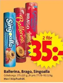 ICA Supermarket Ballerina, Brago, Singoalla erbjuda