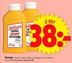ICA Supermarket Senap erbjuda