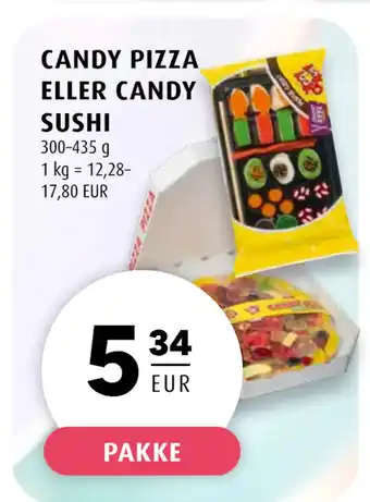 Scandinavian Park CANDY PIZZA ELLER CANDY SUSHI erbjuda