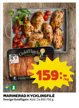 Coop MARINERAD KYCKLINGFILÉ erbjuda