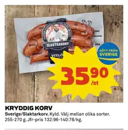 Coop KRYDDIG KORV erbjuda