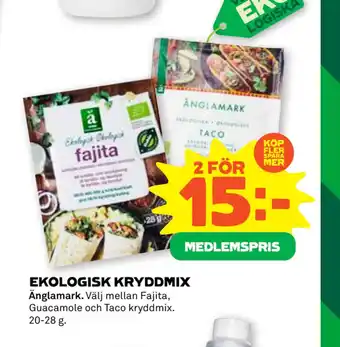 Stora Coop EKOLOGISK KRYDDMIX erbjuda