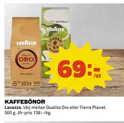 Coop Daglivs KAFFEBÖNOR erbjuda