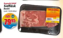 Extra Mjällby Stormarknad Sidfläsk erbjuda