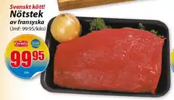 Extra Mjällby Stormarknad Nötstek erbjuda