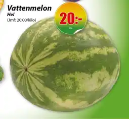 Extra Mjällby Stormarknad Vattenmelon erbjuda