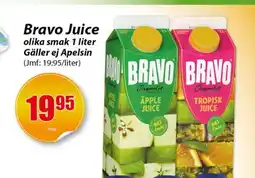 Extra Mjällby Stormarknad Bravo Juice erbjuda