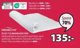 JYSK PLUS T15 MADRASSKYDD erbjuda