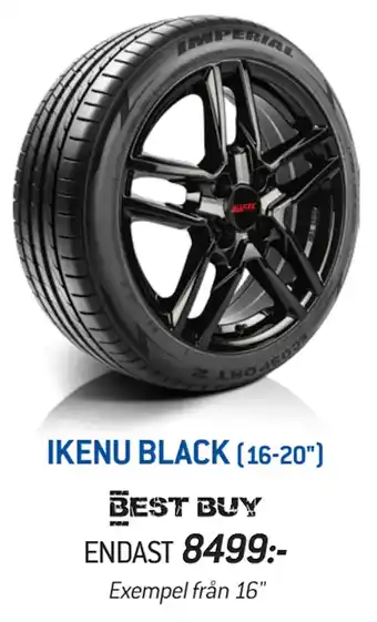 thansen IKENU BLACK erbjuda