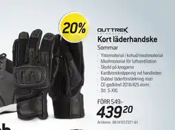 thansen Kort läderhandske erbjuda