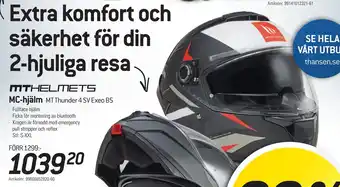 thansen MC-hjälm erbjuda