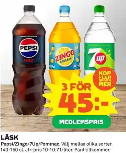Coop LÄSK erbjuda